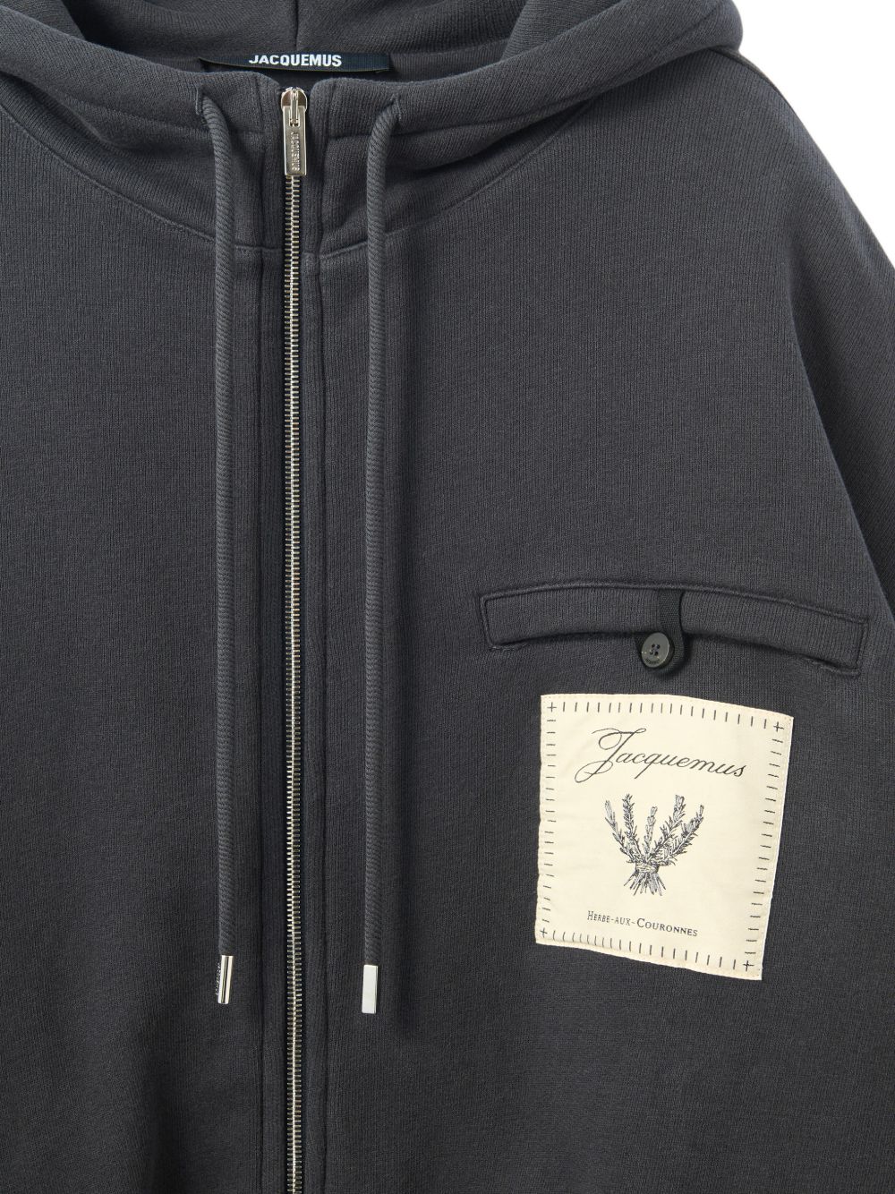 Felpa con cappuccio le hoodie torneo in blu Jacquemus - unisex 