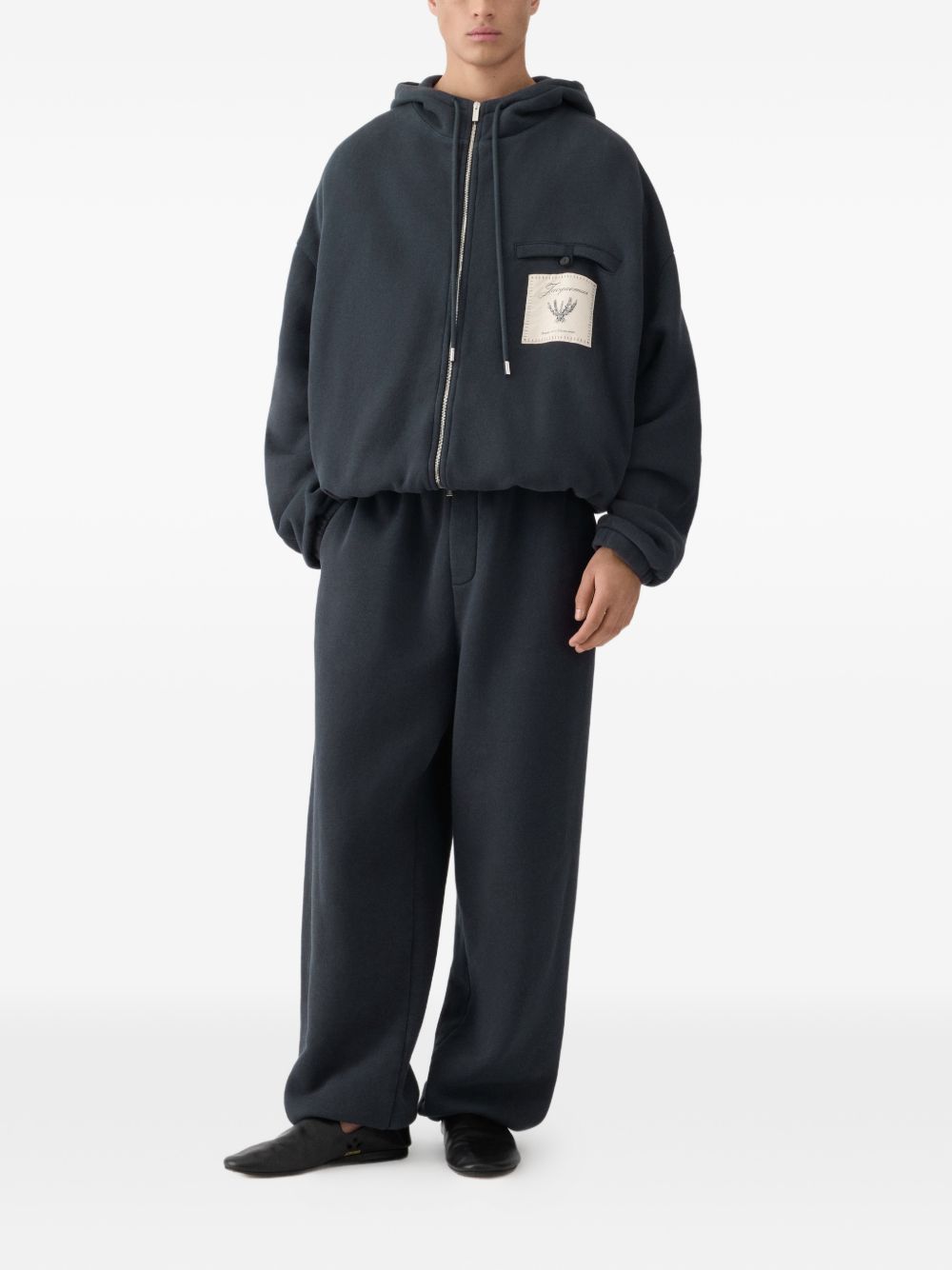 Felpa con cappuccio le hoodie torneo in blu Jacquemus - unisex 