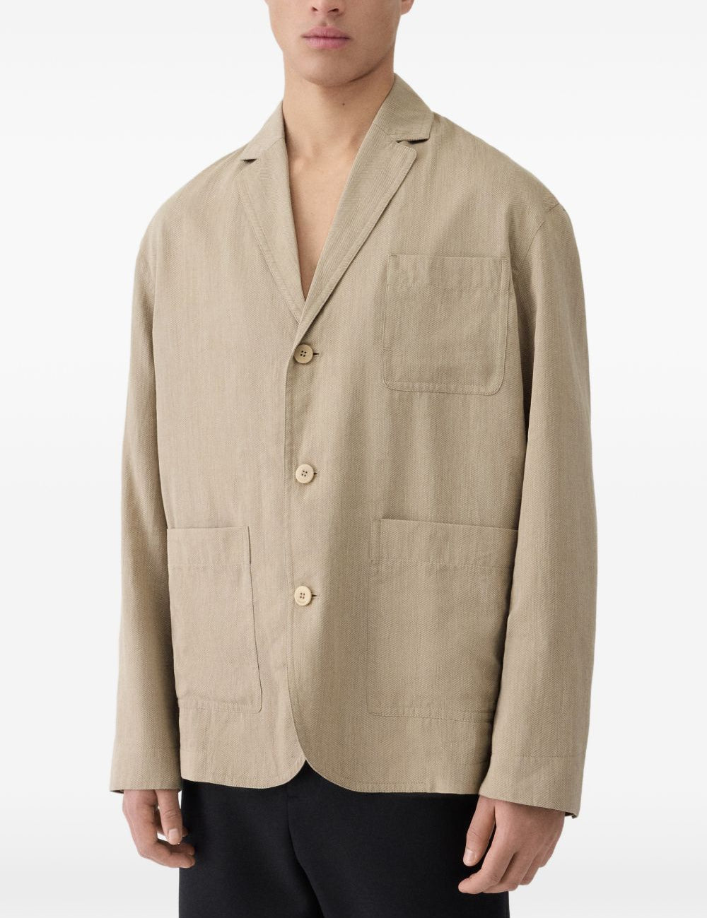 Giacca monopetto la veste pastro in beige Jacquemus - uomo 