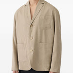 Giacca monopetto la veste pastro in beige Jacquemus - uomo 