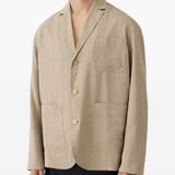 Giacca monopetto la veste pastro in beige Jacquemus - uomo 