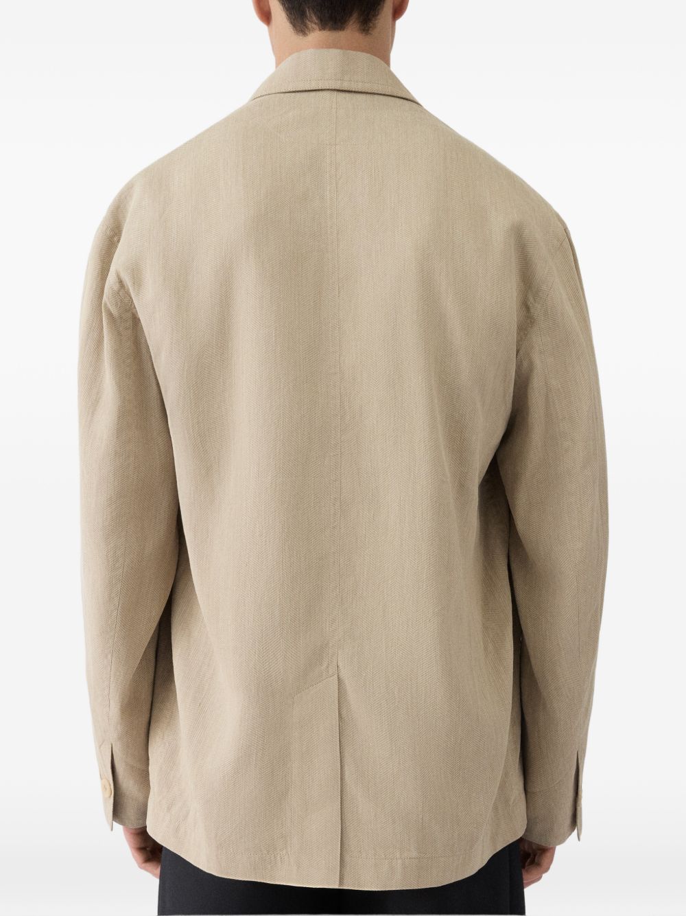 Giacca monopetto la veste pastro in beige Jacquemus - uomo 