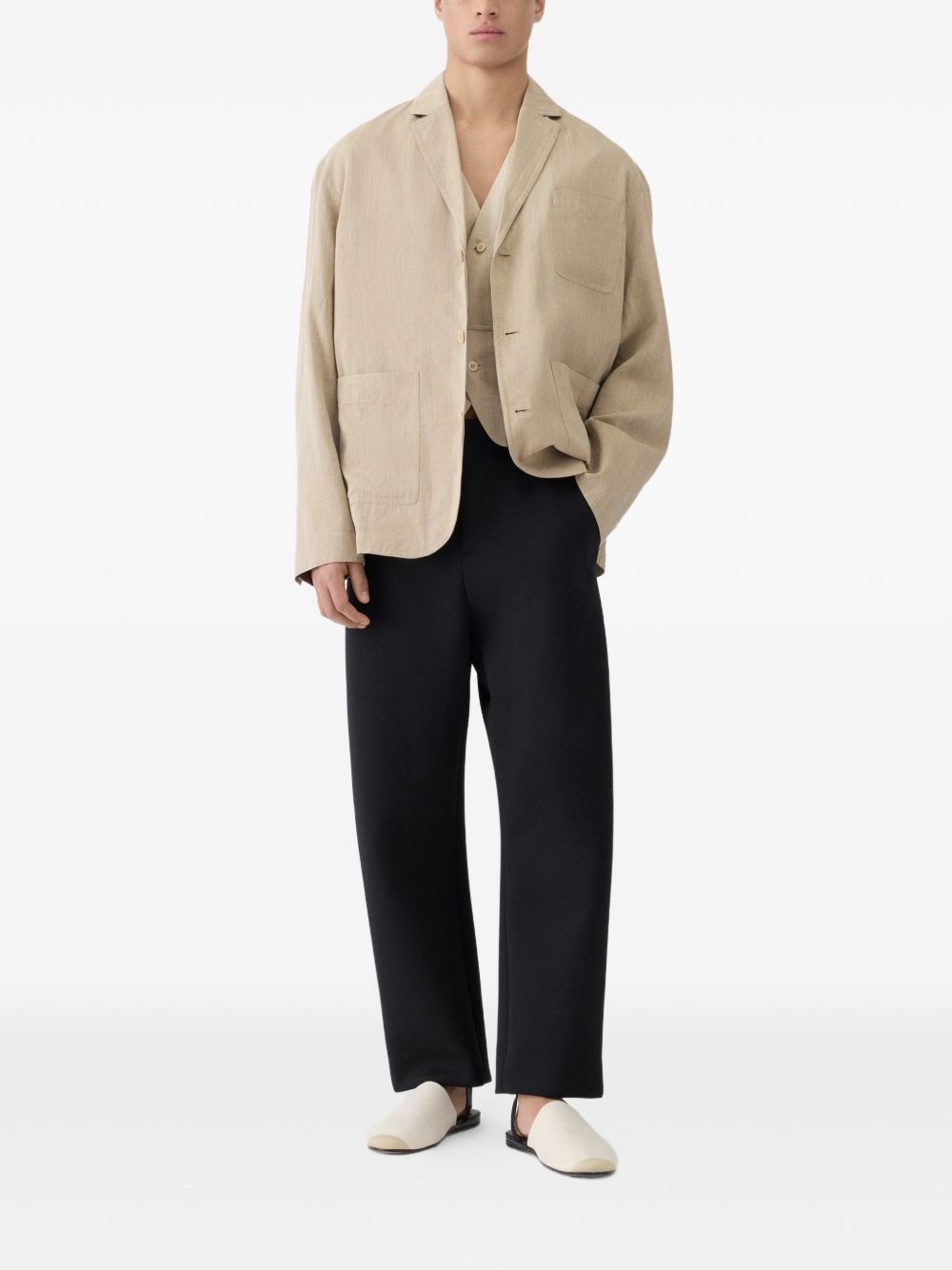 Giacca monopetto la veste pastro in beige Jacquemus - uomo 