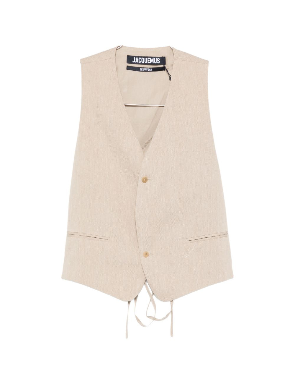 Gilet le gilet paysan  in beige Jacquemus - uomo 