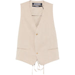 Gilet le gilet paysan  in beige Jacquemus - uomo 