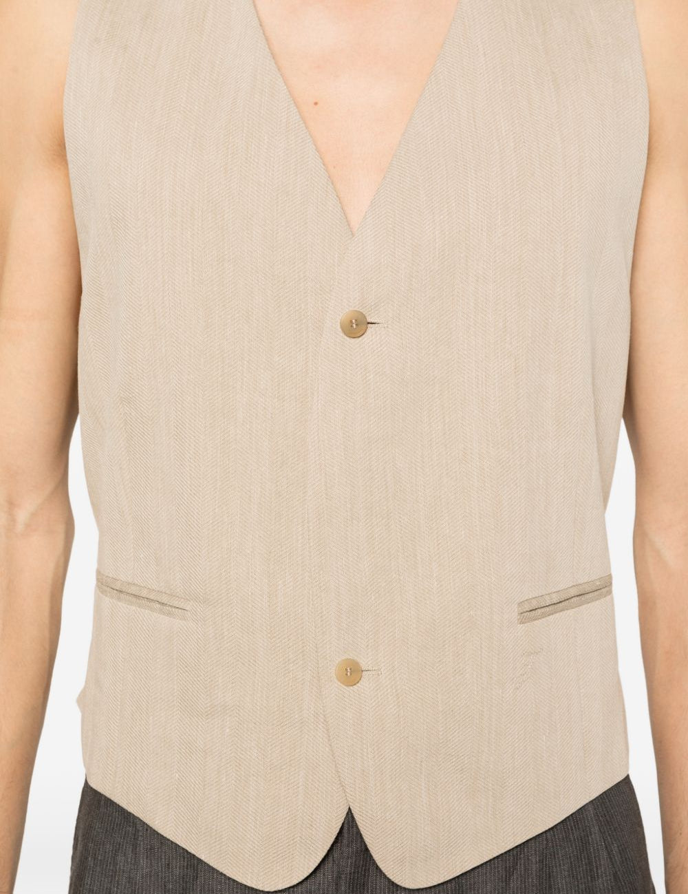 Gilet le gilet paysan  in beige Jacquemus - uomo 