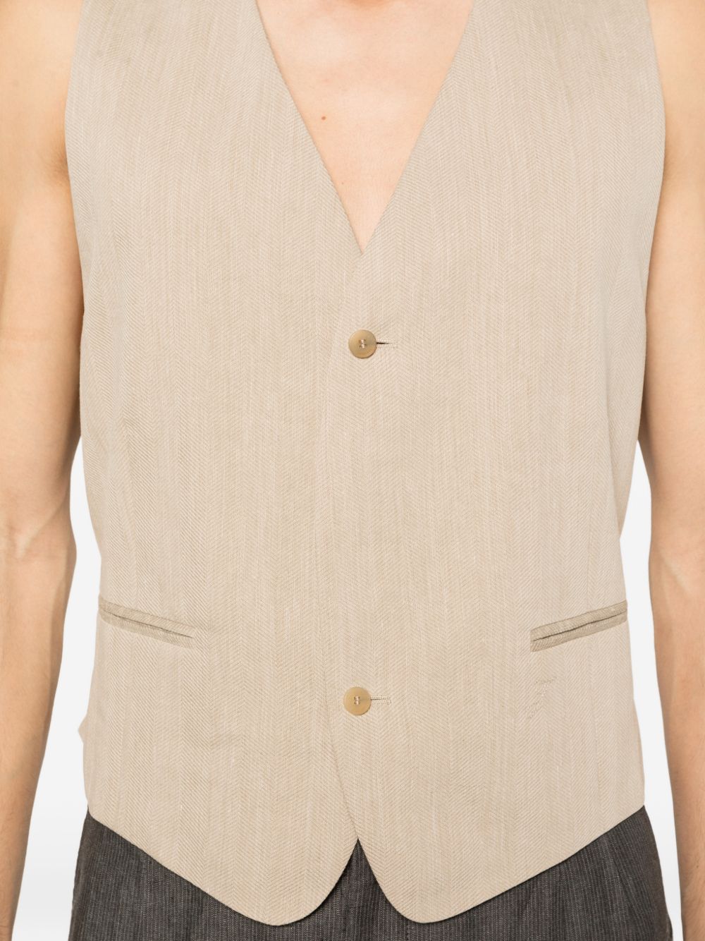 Gilet le gilet paysan  in beige Jacquemus - uomo 