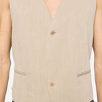 Gilet le gilet paysan  in beige Jacquemus - uomo 