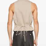 Gilet le gilet paysan  in beige Jacquemus - uomo 