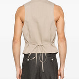Gilet le gilet paysan  in beige Jacquemus - uomo 