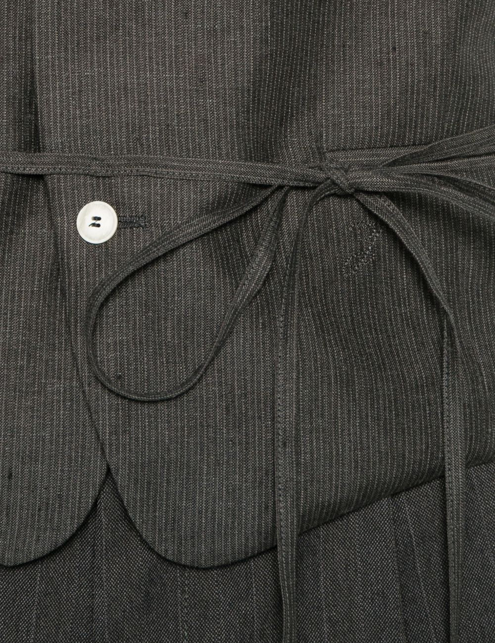 Gilet con bottoni raysan in grigio Jacquemus - uomo 