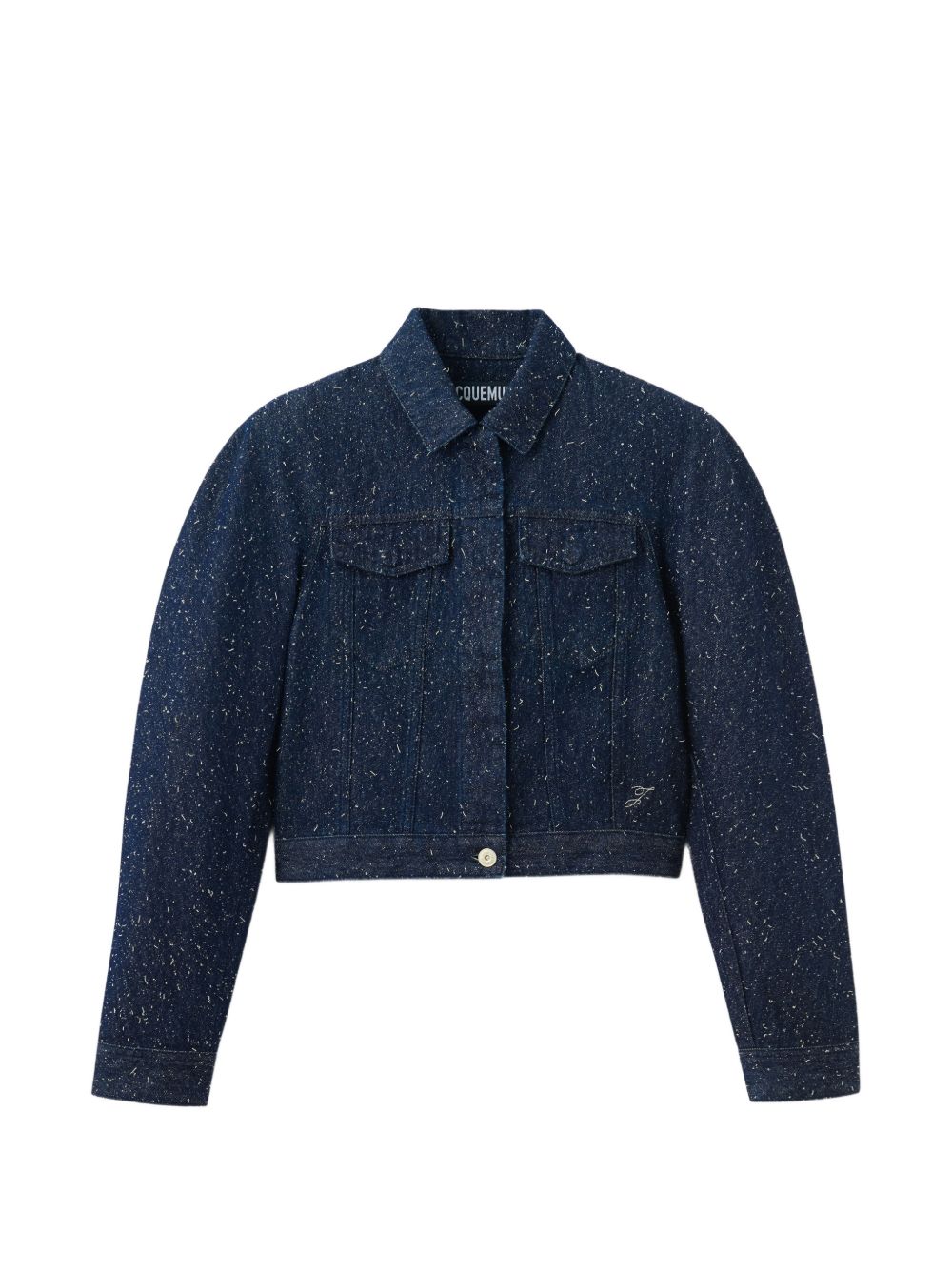 Giacca the ovalo de-nîmes in blu Jacquemus - donna 