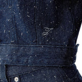 Giacca the ovalo de-nîmes in blu Jacquemus - donna 