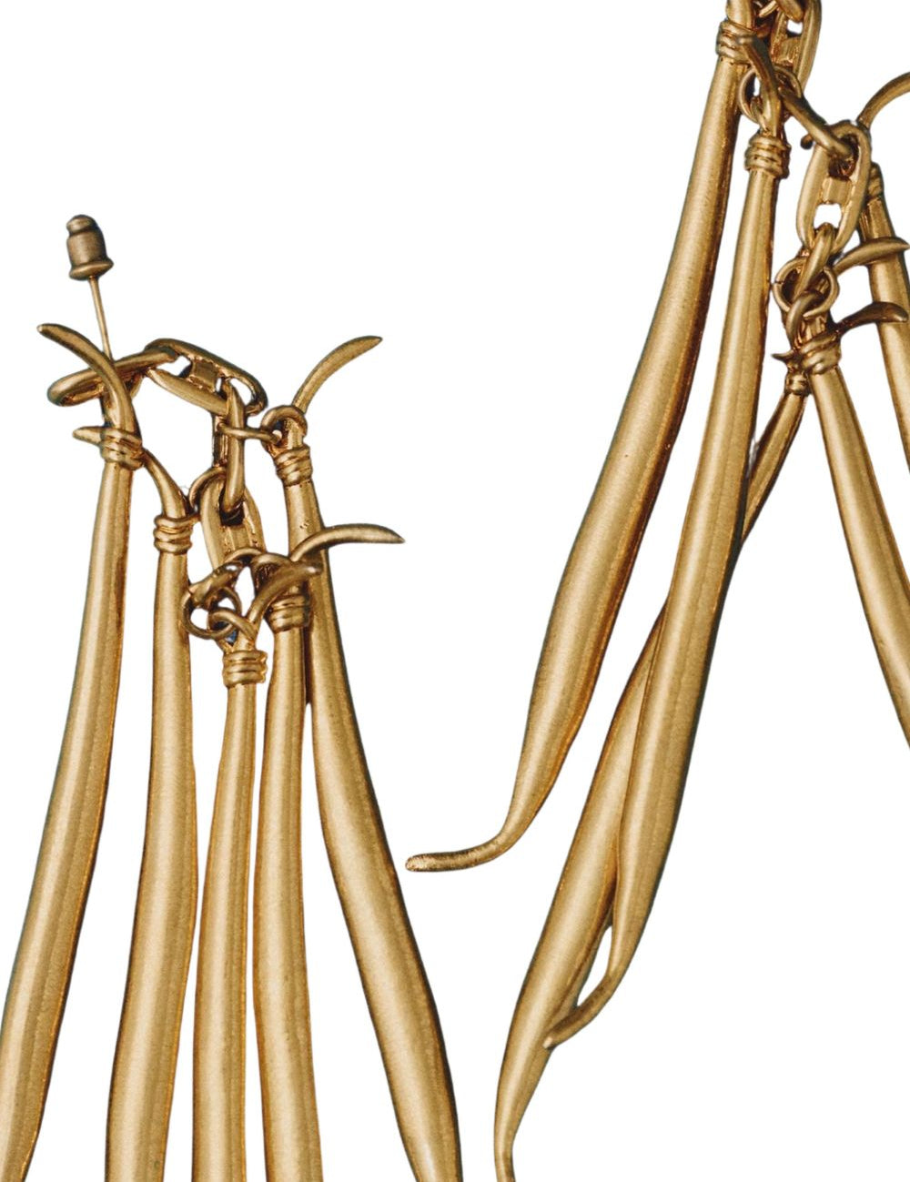 Orecchini Haricots in oro Jacquemus - donna 
