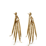 Orecchini Haricots in oro Jacquemus - donna 