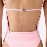 Costume da bagno con schiena aperta in rosa Jacquemus - donna 