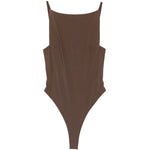 Costume intero sole in marrone Jacquemus - donna 