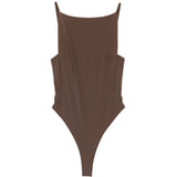 Costume intero sole in marrone Jacquemus - donna 