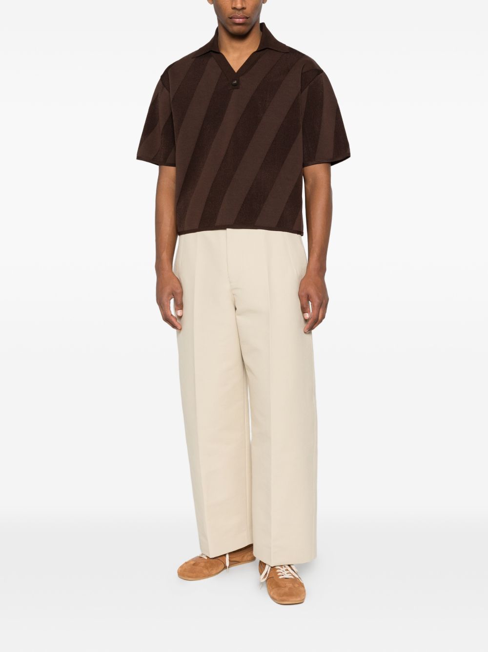 Pantaloni Pastro in beige Jacquemus - uomo 