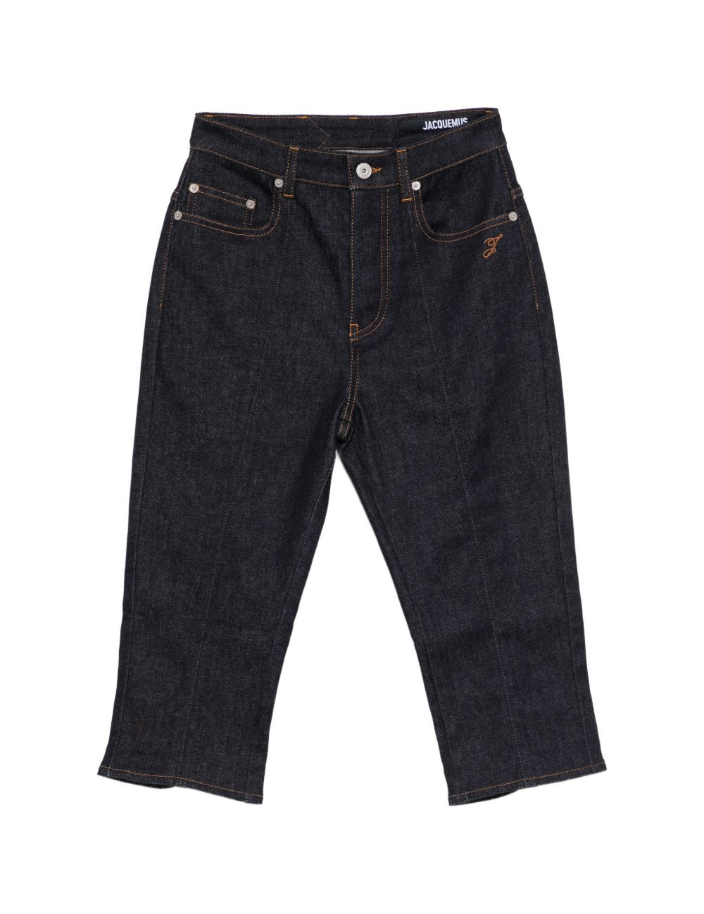 Jeans capri le de-nimes in blu Jacquemus - donna 