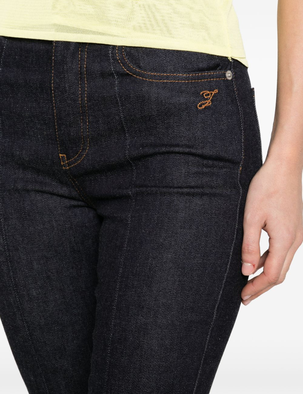 Jeans capri le de-nimes in blu Jacquemus - donna 