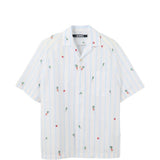 Camicia con stampa grafica la chemise romarin in bianco Jacquemus - uomo 