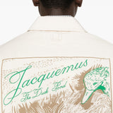 Camicia la chemise mecano in bianco Jacquemus - uomo 