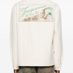Camicia la chemise mecano in bianco Jacquemus - uomo 