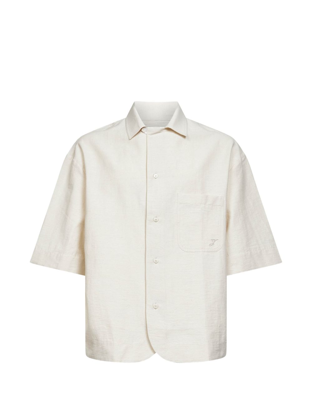 Camicia Paysan in bianco Jacquemus - uomo 