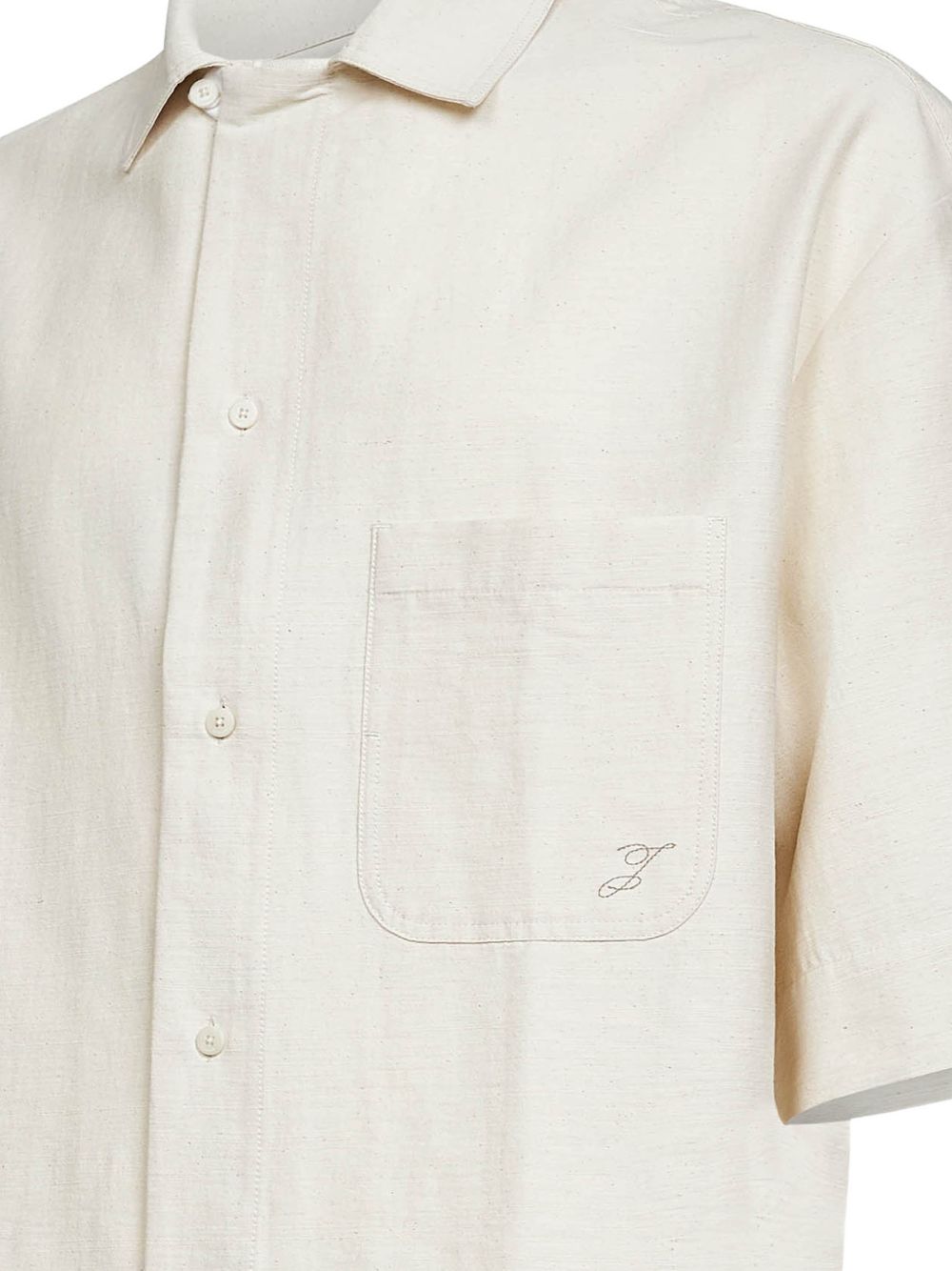 Camicia Paysan in bianco Jacquemus - uomo 