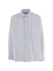 Jacquemus Camargue Shirt in Light Blue and Grey - men