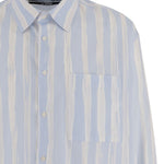 Camicia Camargue in azzurro e grigio chiaro Jacquemus - uomo 