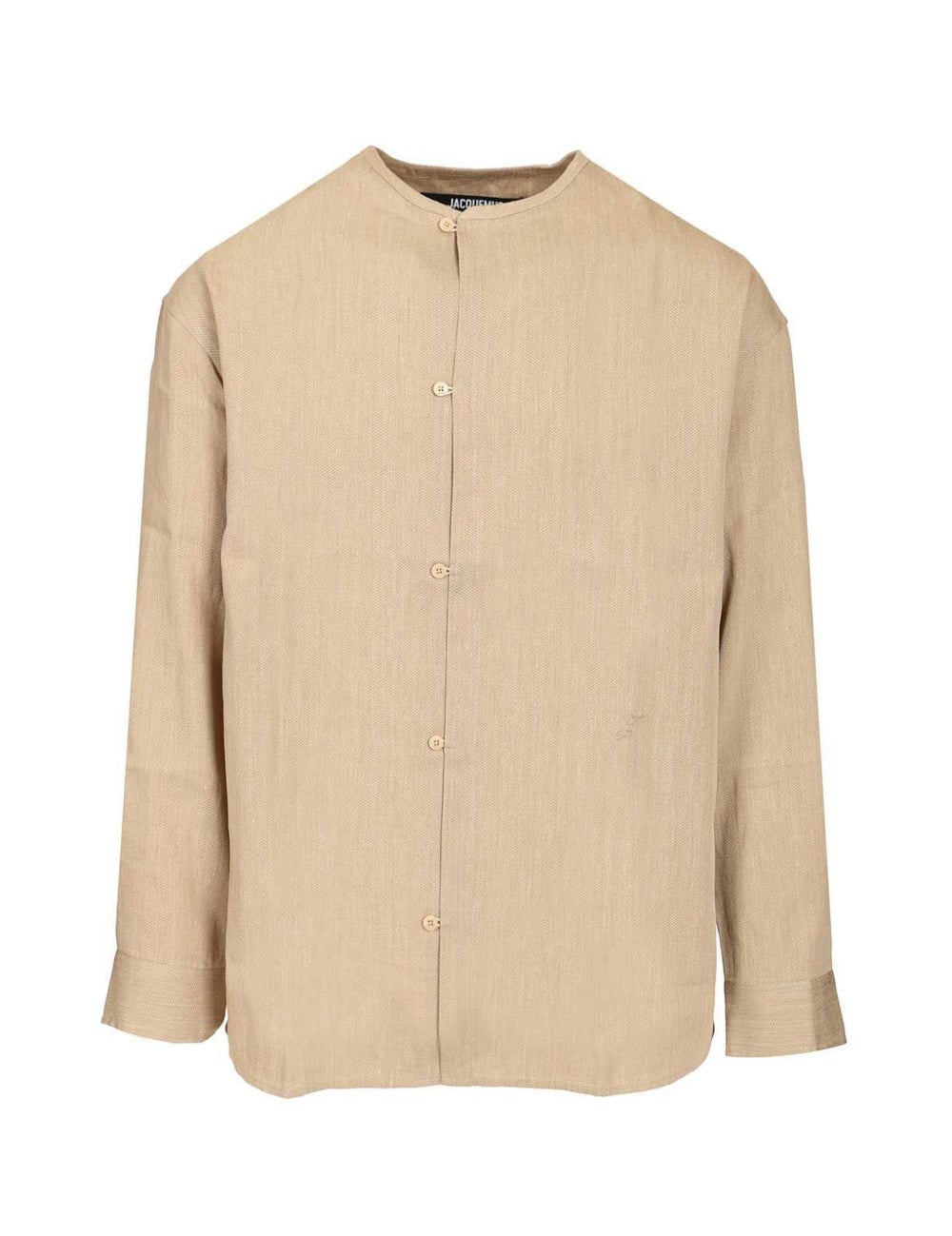 Camicia pastro in beige Jacquemus - uomo 