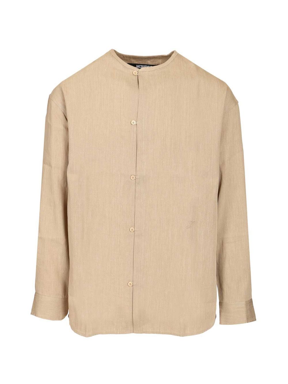 Camicia pastro in beige Jacquemus - uomo 