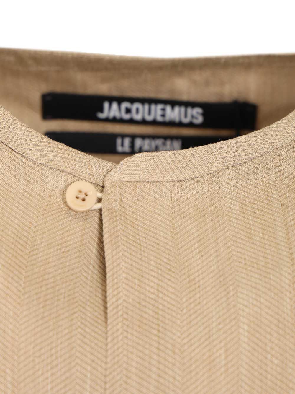 Camicia pastro in beige Jacquemus - uomo 