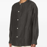 Camicia Pastro in grigio scuro Jacquemus - uomo 