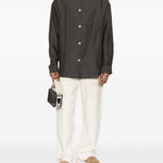 Camicia Pastro in grigio scuro Jacquemus - uomo 