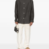 Camicia Pastro in grigio scuro Jacquemus - uomo 