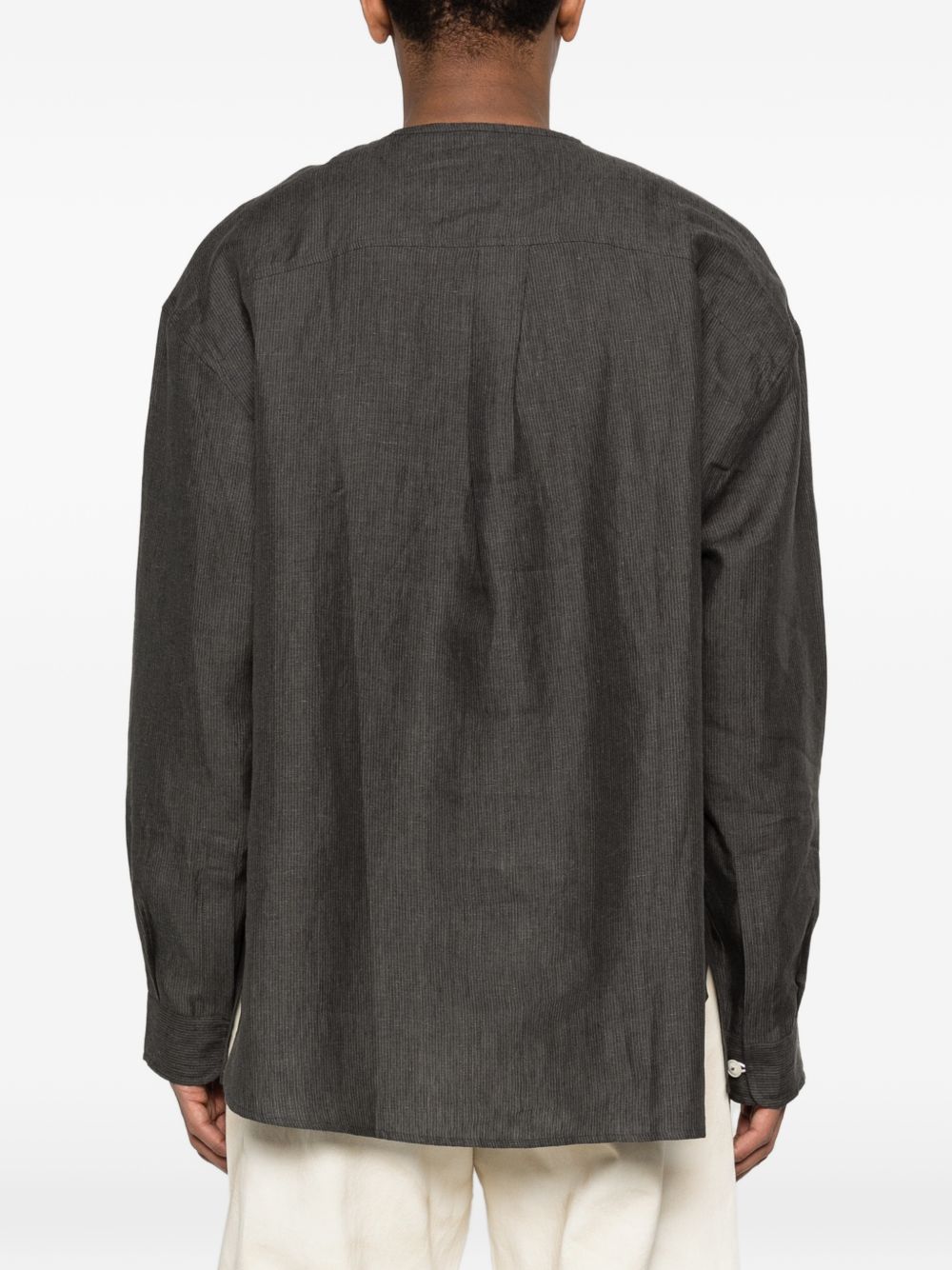 Camicia Pastro in grigio scuro Jacquemus - uomo 