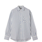 Camicia a righe la chemise voilier in blu Jacquemus - uomo 