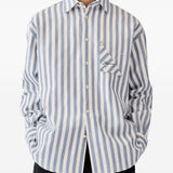 Camicia a righe la chemise voilier in blu Jacquemus - uomo 