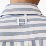 Camicia a righe la chemise voilier in blu Jacquemus - uomo 