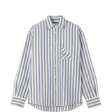 Camicia a righe la chemise voilier in blu Jacquemus - uomo 