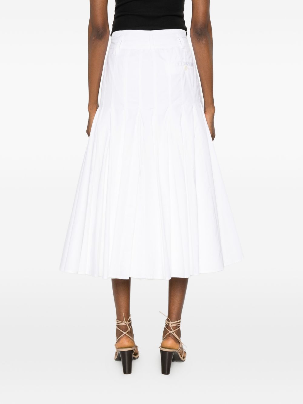 Gonna la jupe agave in bianco Jacquemus - donna 