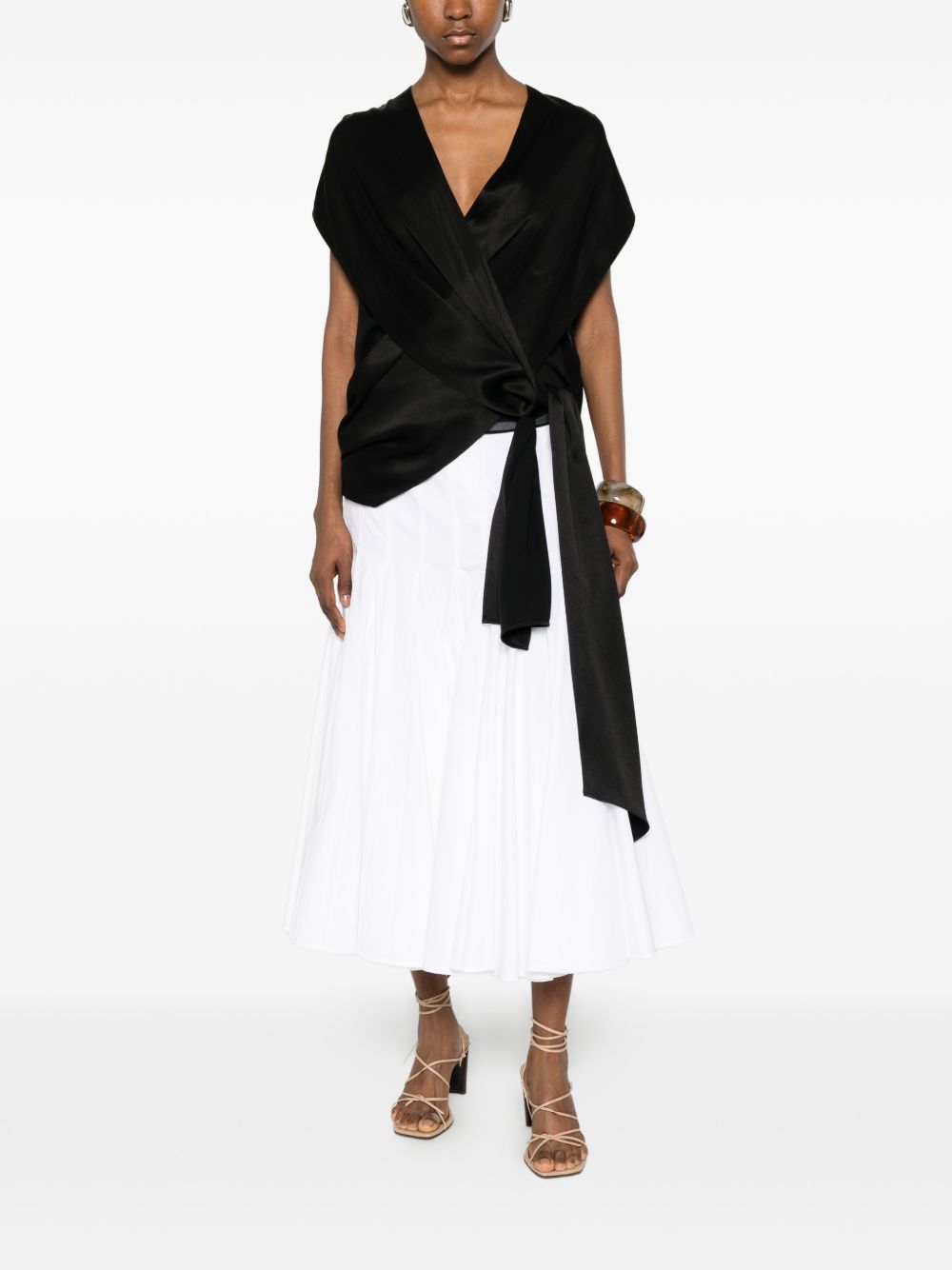 Gonna la jupe agave in bianco Jacquemus - donna 