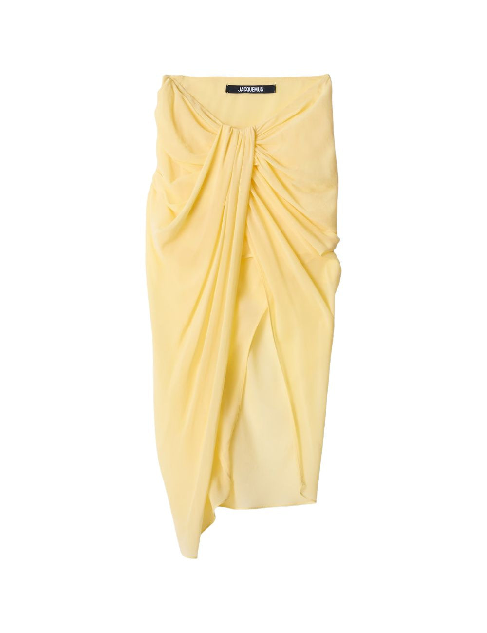Gonna la jupe pareo in giallo Jacquemus - donna 