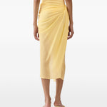 Gonna la jupe pareo in giallo Jacquemus - donna 