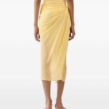 Gonna la jupe pareo in giallo Jacquemus - donna 