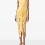 Gonna la jupe pareo in giallo Jacquemus - donna 