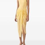 Gonna la jupe pareo in giallo Jacquemus - donna 